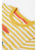 Frugi Shirt "Sid" in Gelb/ Weiß/ Hellblau