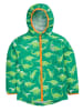 Frugi Kurtka przeciwdeszczowa "Dino-Roar!" w kolorze zielonym