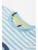 Frugi Shirt "Penryn Panel" in Hellblau/ Grün/ Gelb