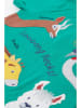 Frugi Shirt "Carsen" in Türkis/ Bunt
