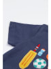 Frugi Koszulka "Carsen" w kolorze granatowym