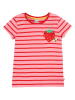 Frugi Koszulka "Camille" w kolorze czerwono-jasnoróżowym