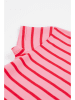Frugi Koszulka "Camille" w kolorze czerwono-jasnoróżowym