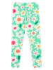 Frugi Legginsy "Leona" w kolorze miętowo-białym