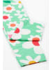 Frugi Legginsy "Leona" w kolorze miętowo-białym