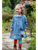 Frugi Sukienka dżinsowa "Emma" w kolorze niebieskim