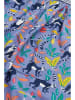 Frugi Jurk "Holiday" blauw/donkerblauw/wit