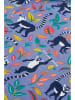 Frugi Jurk "Holiday" blauw/donkerblauw/wit