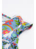 Frugi Jurk "Bella" lichtblauw/wit/rood