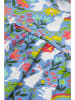 Frugi Jurk "Bella" lichtblauw/wit/rood