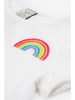 Frugi Kleid "Rainbow" in Weiß/ Bunt