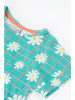 Frugi 2tlg. Outfit "Delilah" in Türkis/ Orange/ Weiß