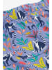 Frugi Short "Lemur" blauw/geel