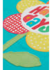 Frugi Koszulka "Mabe Relaxed" w kolorze turkusowo-żółto-czerwonym