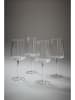 Jotex 4-delige set: wijnglazen "Nina" transparant - 340 ml