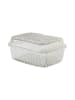 Jotex Butterdose "Smooth" in Transparent - (B)10 x (H)5 cm