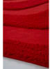 Jotex Baumwoll-Teppich "Waving" in Rot