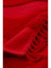 Jotex Baumwoll-Teppich "Waving" in Rot