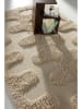 Jotex Baumwoll-Teppich "Kalei" in Creme/ Beige