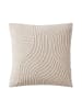 Jotex Kissenhülle "Cole" in Creme/ Weiß
