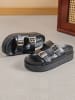 Sixth Sens Slippers zwart