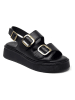 Sixth Sens Sandaletten in Schwarz