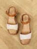 Sixth Sens Sandaletten in Beige/ Hellbraun