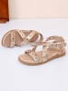 Sixth Sens Sandalen goudkleurig