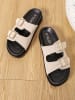Sixth Sens Pantoletten in Beige