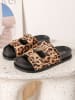 Sixth Sens Slippers beige/bruin