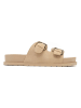 Sixth Sens Pantoletten in Khaki