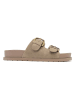 Sixth Sens Pantoletten in Khaki