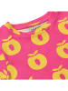Småfolk Shirt "Äpfel" in Pink/ Gelb