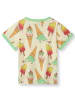 Småfolk Shirt "Eis" crème/meerkleurig