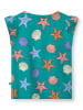Småfolk Shirt "Seesterne" turquoise/meerkleurig
