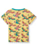Småfolk Shirt "Papageien" geel/meerkleurig