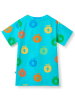 Småfolk Shirt "Äpfel" in Blau/ Bunt
