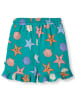 Småfolk Short "Seesterne" turquoise/meerkleurig