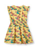 Småfolk Kleid "Papageien" in Gelb/ Bunt