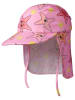 Småfolk Nackenschutzcap "Seesterne" in Rosa