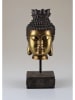 AM Design Deco object "Buddha" goudkleurig/zwart - (B)11 x (H)27 cm