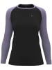 Hannah Funktionsshirt "Taregan" in Schwarz/ Lila