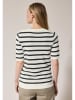 Cecil Shirt crème/donkerblauw