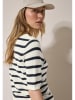 Cecil Shirt crème/donkerblauw