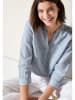 Cecil Blouse lichtblauw/wit