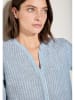 Cecil Bluse in Hellblau/ Weiß