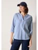 Cecil Bluse in Hellblau/ Weiß