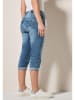 Cecil Jeans-Caprihose in Blau