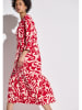 Street One Jurk rood/wit