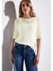 Street One Pullover in Creme